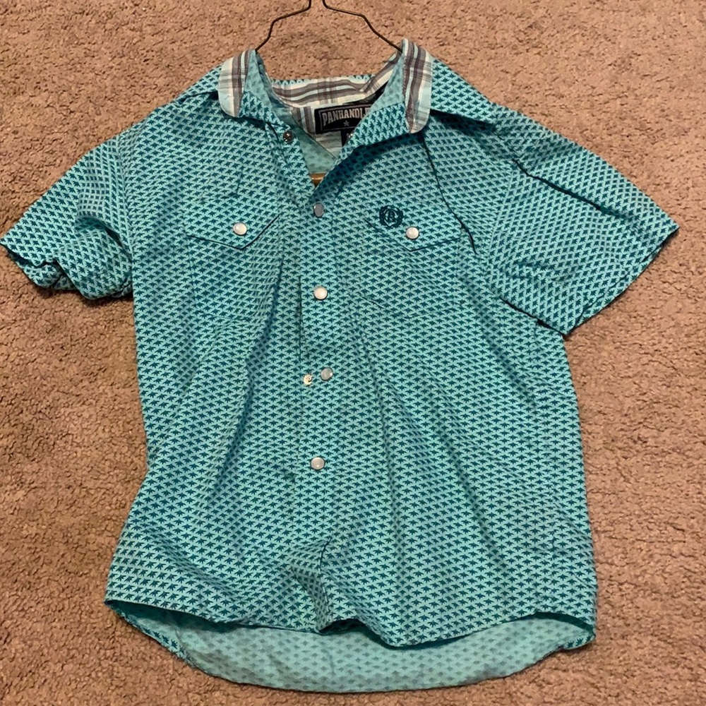 Boys Panhandle Slim pearl snap